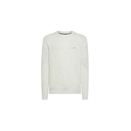 SUN68 Sun68 - Round Big Knit 31 Bianco Panna K41142 da uomo