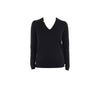 SUN68 Sun68 - V Neck Solid L/s Nero K30201 da donna