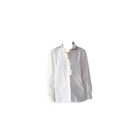 SHAFT Shaft - Camicia Velvet Gerry Panna BI1D9JT9800 da donna