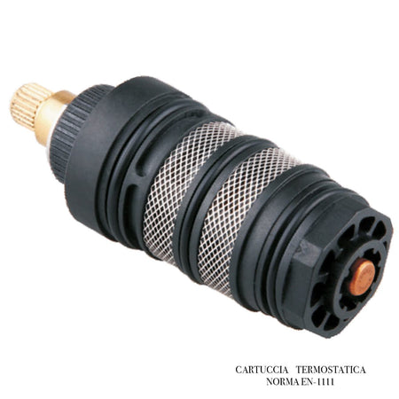 Colonna Doccia Termostatica Rotonda Cromata PIAVE