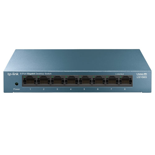 Switch Desktop 8 Porte RJ45 10/100/1000Mbps Auto-MDI/MDIX