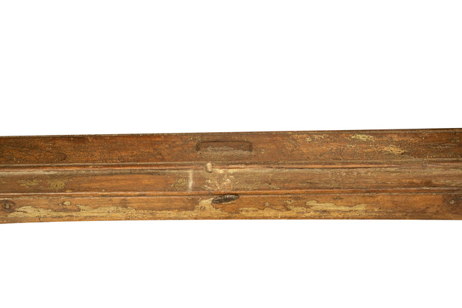 Biscottini Finestra Antica Restaurata Biscottini Legno Teak 107x11x140 Arredo Casa Unico