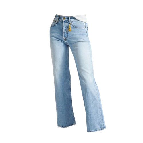 CYCLE Cycle - Right Straight Leg 81 Sky Blue P531244 da donna
