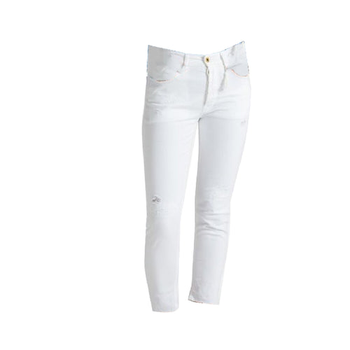 CYCLE Cycle - Body Slim Ripped Stone 01 Bianco P531217 da donna