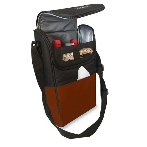 Borsa Termica In Tessuto Per 2 Bottiglie - Vin Bouquet