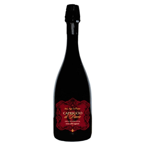 Capriccio Di Bacco Lambrusco Grasparossa Di Castelvetro Secco Dop Senza Solfiti - La Piana