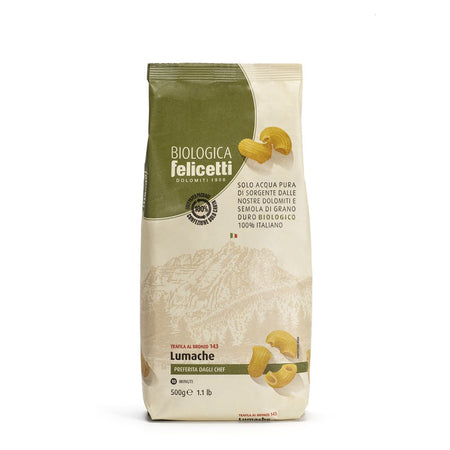 Felicetti Biologica Grano Duro Lumache 143 - Pastificio Felicetti