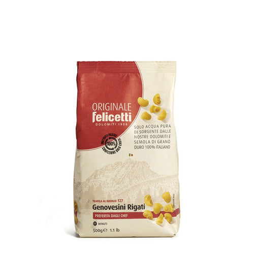 Felicetti Originale Grano Duro Genovesini Rigati 127 - Pastificio Felicetti