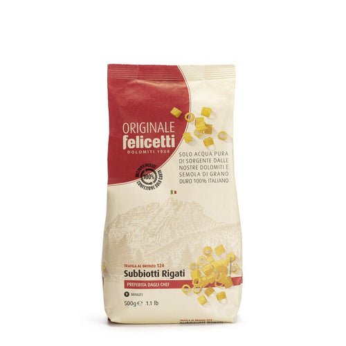 Felicetti Originale Grano Duro Subbiotti Rigati 124 - Pastificio Felicetti
