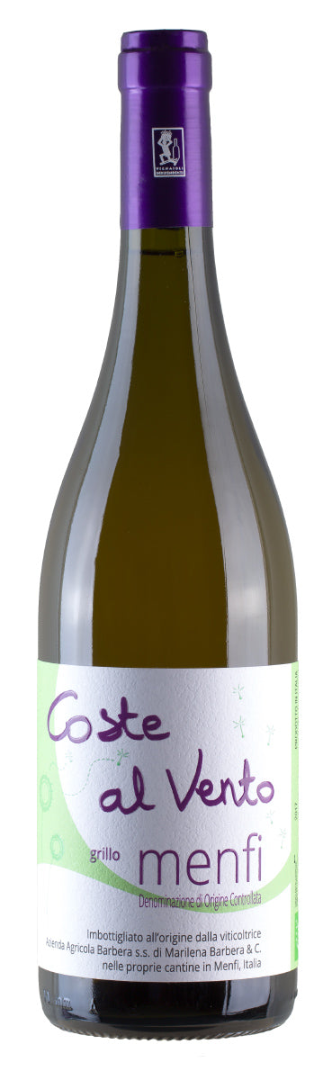 Grillo Coste Al Vento Bio Doc Menfi 2023 - Cantine Barbera