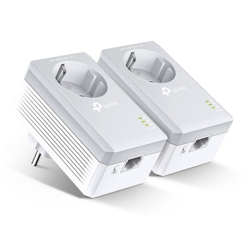 Kit 2 powerline con Shuko passante 1 port LAN TL-PA4010P KIT