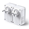 Kit 2 powerline con Shuko passante 1 port LAN TL-PA4010P KIT