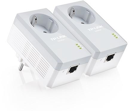 Kit 2 powerline con Shuko passante 1 port LAN TL-PA4010P KIT