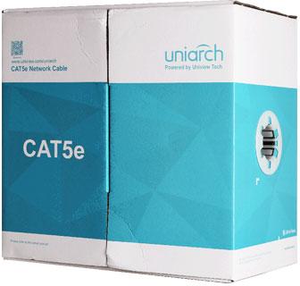 Cavo ethernet CAT5E UTP LSZH 8 fili 24AWG, Rame, 305metri