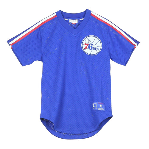 MITCHELL & NESS Casacca Uomo Nba Winning Team Mesh V-neck Phi76e Original Team Colors da uomo