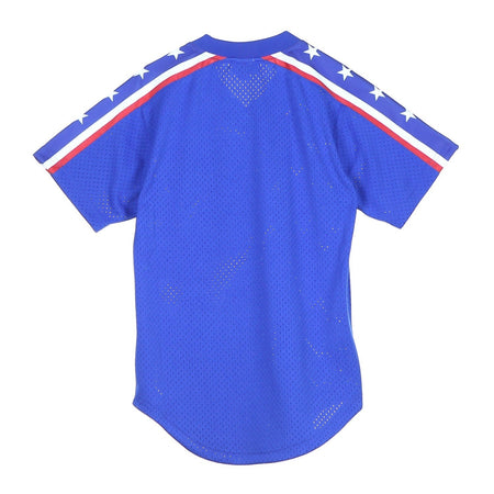 MITCHELL &amp; NESS Casacca Uomo Nba Winning Team Mesh V-neck Phi76e Original Team Colors da uomo