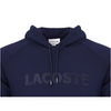 Lacoste Felpa Uomo Con Cappuccio E Tasca Frontale Felpa 100% Cotone Con Logo Coccodrillo Ricamato Polsini E Brodo A Coste Tinta Unita