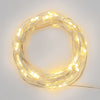 Luci di natale catena con Micro Led e filo in metallo a batteria per interno
