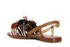 GN9110 SANDALO DOPPIO FIOCCO IN RAFFIA