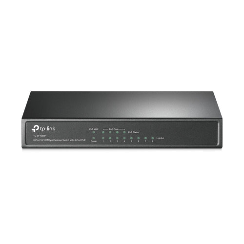 Switch desktop 10/100Mbit 8 porte con 4 porte PoE TL-SF1008P
