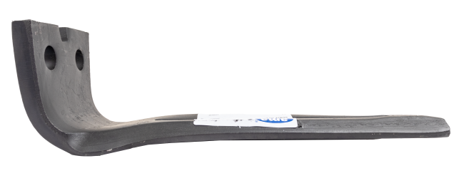 Dente per erpice lunghezza 300mm altezza 90mm