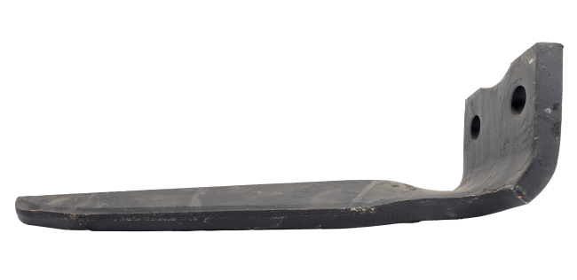 Dente per erpice sinistro lunghezza 315mm larghezza 100mm
