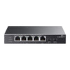TP-Link 5-Porte Gigabit Desktop PoE+ Switch con 1-Port PoE++ In e 4-Port PoE+Out