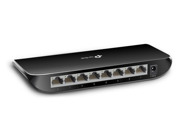 Switch desktop 8 porte Gigabit plastica TP-Link TL-SG1008D