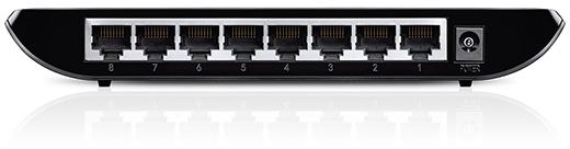 Switch desktop 8 porte Gigabit plastica TP-Link TL-SG1008D