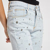 PANTALONE REGULAR CON STRAS