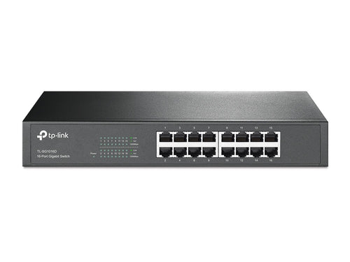 Desktop switch 16 porte Gigabit acciaio TP-Link TL-SG1016D