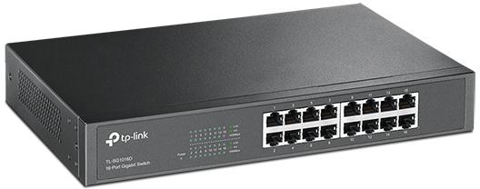 Desktop switch 16 porte Gigabit acciaio TP-Link TL-SG1016D
