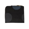 COMME DES GARCONS WALLET Rubber Dot Wallet in Black/Grey da donna