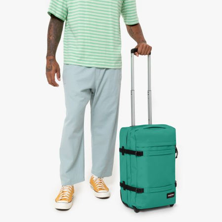 EASTPAK Valigia Transit'R S Botanic Green da donna