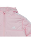ADIDAS SPORTSWEAR Giubbino Bambina adidas sportswear IL6079_JK_3S_PAD_ROSA da bambino