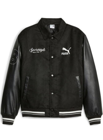 PUMA Giubbino Uomo puma 621788_varsity_jacket_nero da uomo