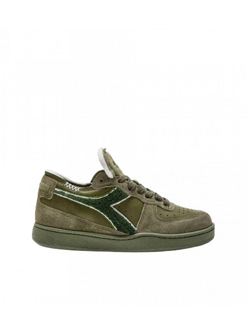 Diadora Uomo diadora MI_BASKET_ROW_CUT_TERRY_VERDE da uomo