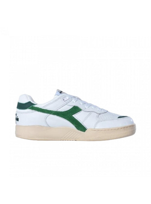 Diadora Adulto unisex diadora HERITAGE_B560_USED_BIANCO/VERDE da donna