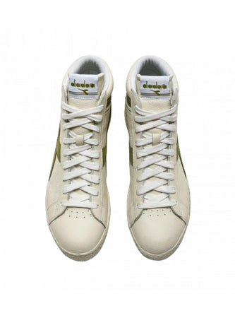 Diadora Adulto unisex diadora GAME_L_HIGH_WAXED_SUEDE_POP_BIANCO/VERDE da donna