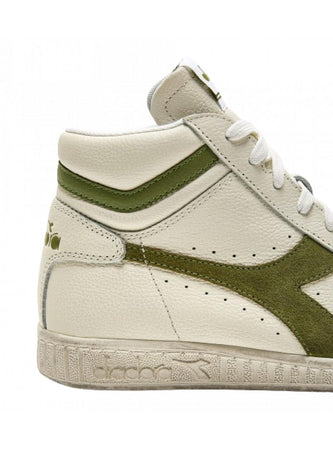 Diadora Adulto unisex diadora GAME_L_HIGH_WAXED_SUEDE_POP_BIANCO/VERDE da donna
