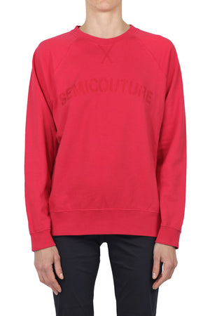 Semi-Couture Semi Couture - Felpa - 450829 - Ciliegia da donna