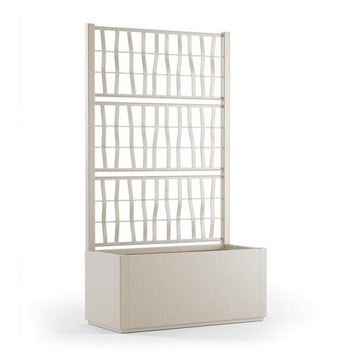 FIORIERA SEPARE' CON SPALLIERA ETHICA cm. 80x36x140H litri 80 Stefanplast