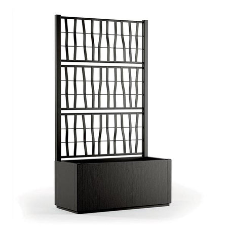 FIORIERA SEPARE' CON SPALLIERA ETHICA cm. 80x36x140H litri 80 Stefanplast