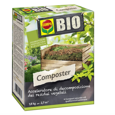 Attivatore accelleratore Compostiera compostaggio Bio Compo Composter Kg 1,8