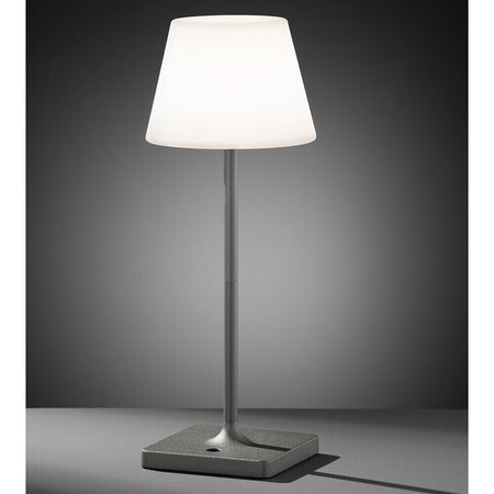 Lampada da tavolo senza fili ricaricabile, LED Eye-Protect, Corpo in Alluminio