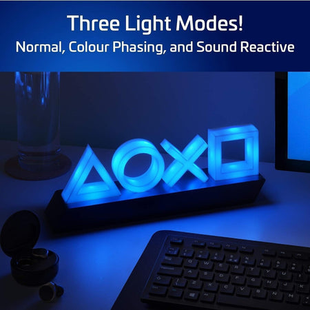 Paladone PlayStation 5 Icone Modalità luce Musica Sala giochi reattiva
