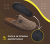 Originali Zoccoli Alpini, Ciabatte Uomo e Donna Invernali, Calde Sabot Tirolesi in Lana Cotta, 100% Made in Italy