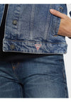 GUESS GIACCA GJ OVERSIZE TRUCKER JACKET da donna