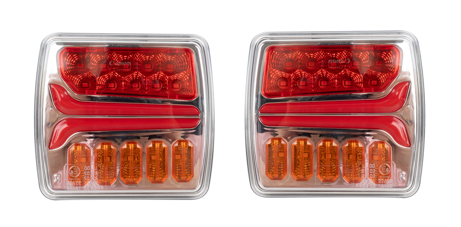 Kit luci rimorchio a LED magnetico e senza fili