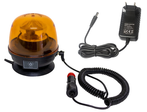Lampeggiante LED a batteria 12-24V 28W